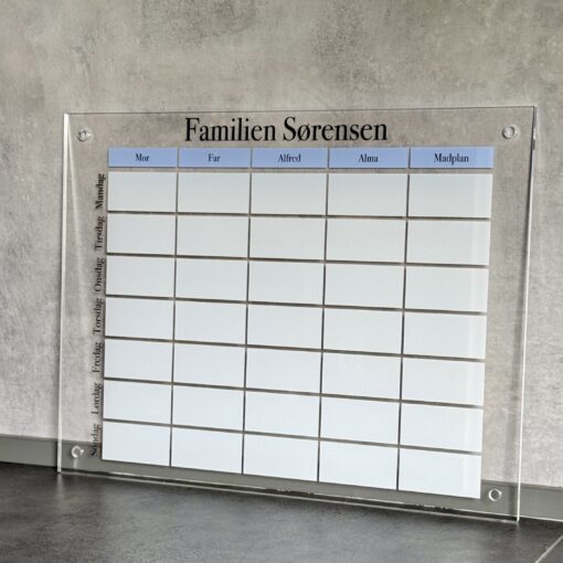 familie ugekalender