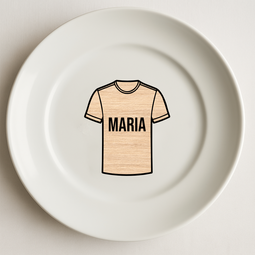 Bordkort - fodboldtrøje - Billede 2