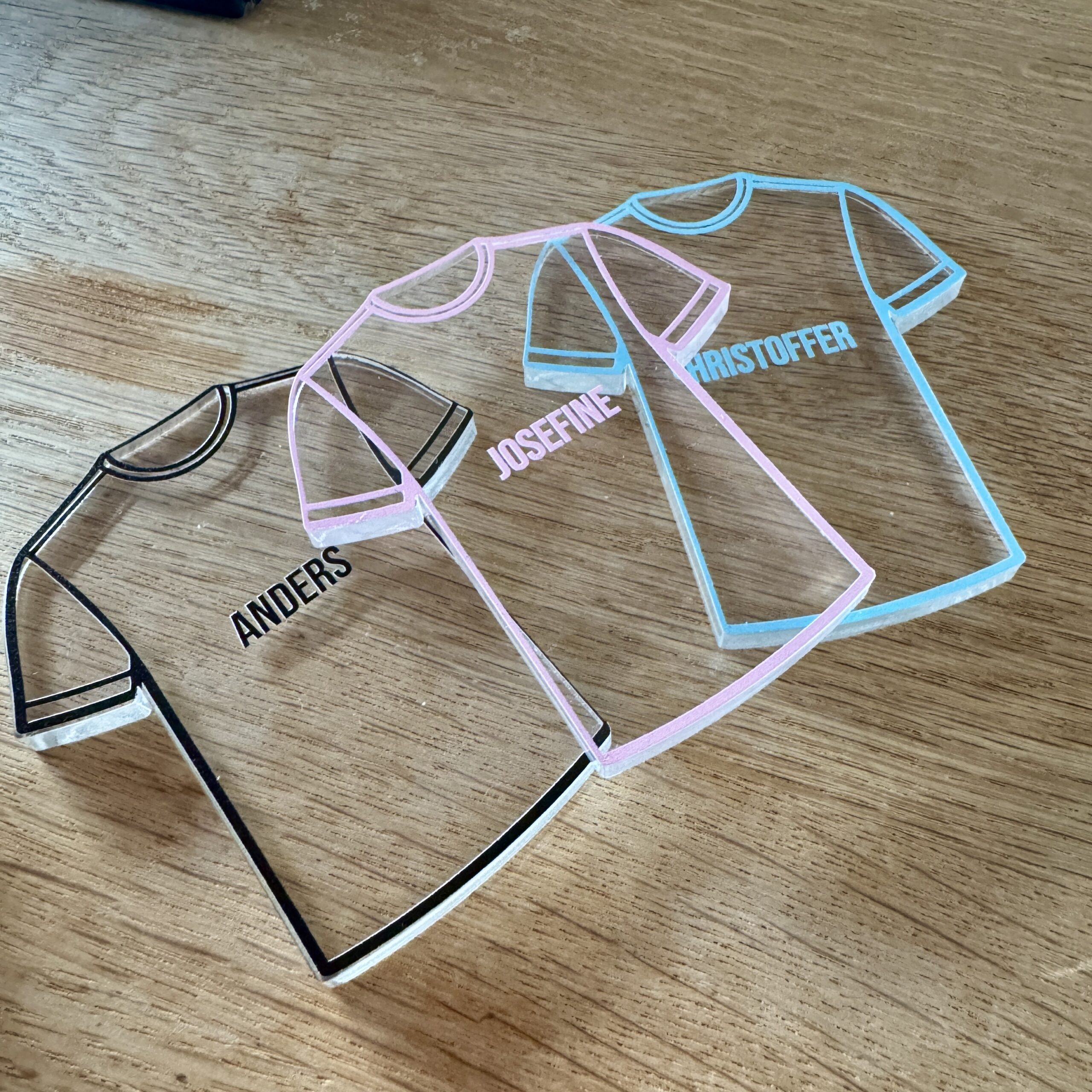 Bordkort - fodboldtrøje - Billede 6