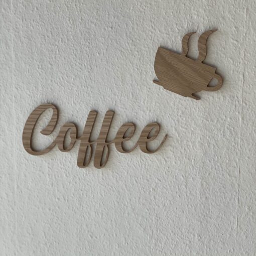 Coffee dekorationstekst - Billede 4