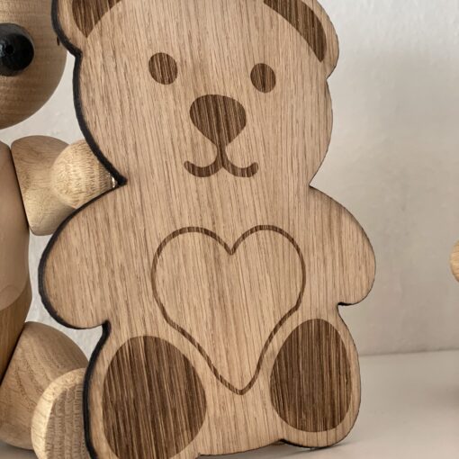 Bamse dekoration - Billede 2
