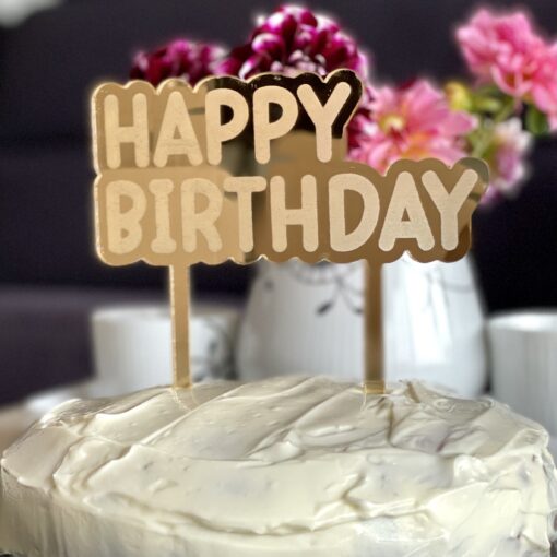 Happy Birthday - Caketopper
