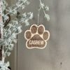 Personlige julekugler med navn - poteformet