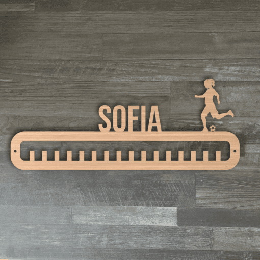 Fodboldspiller Medalje Holder - Pige